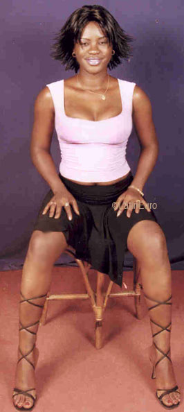 Date this pretty Gabon girl Justine from  A9822