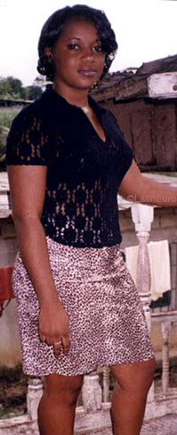 Date this hot Gabon girl Agathta from  A9827