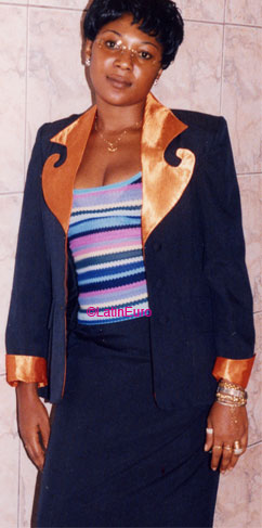Date this fun Gabon girl Romaine from  A9950