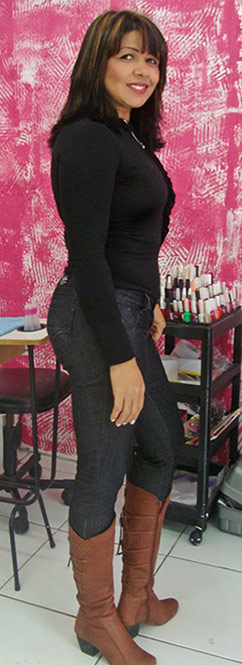Date this exotic Brazil girl Annete from Sao Paulo BR3346
