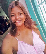 Date this sensual Venezuela girl Dabrasnie from Bolivar VE1398