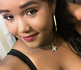 Date this funny Dominican Republic girl Leidy from Santo Domingo DO38546